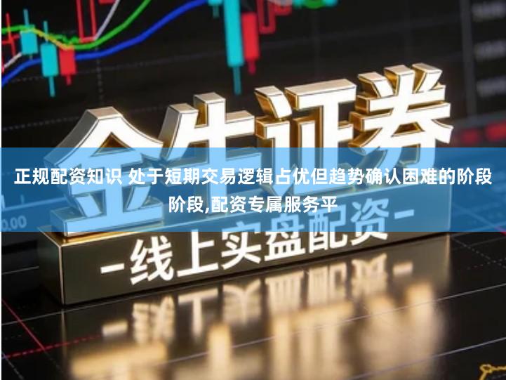 正规配资知识 处于短期交易逻辑占优但趋势确认困难的阶段阶段,配资专属服务平